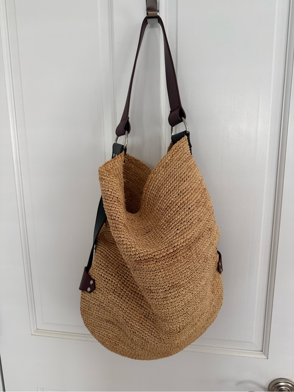 Isabel Marant Bayia raffia hobo bag - Picture 2 of 8